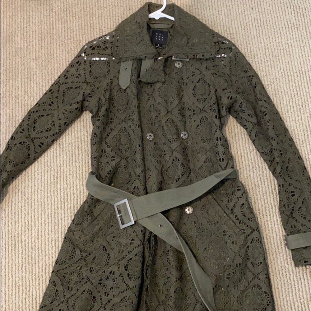 Army green ANGL  coat